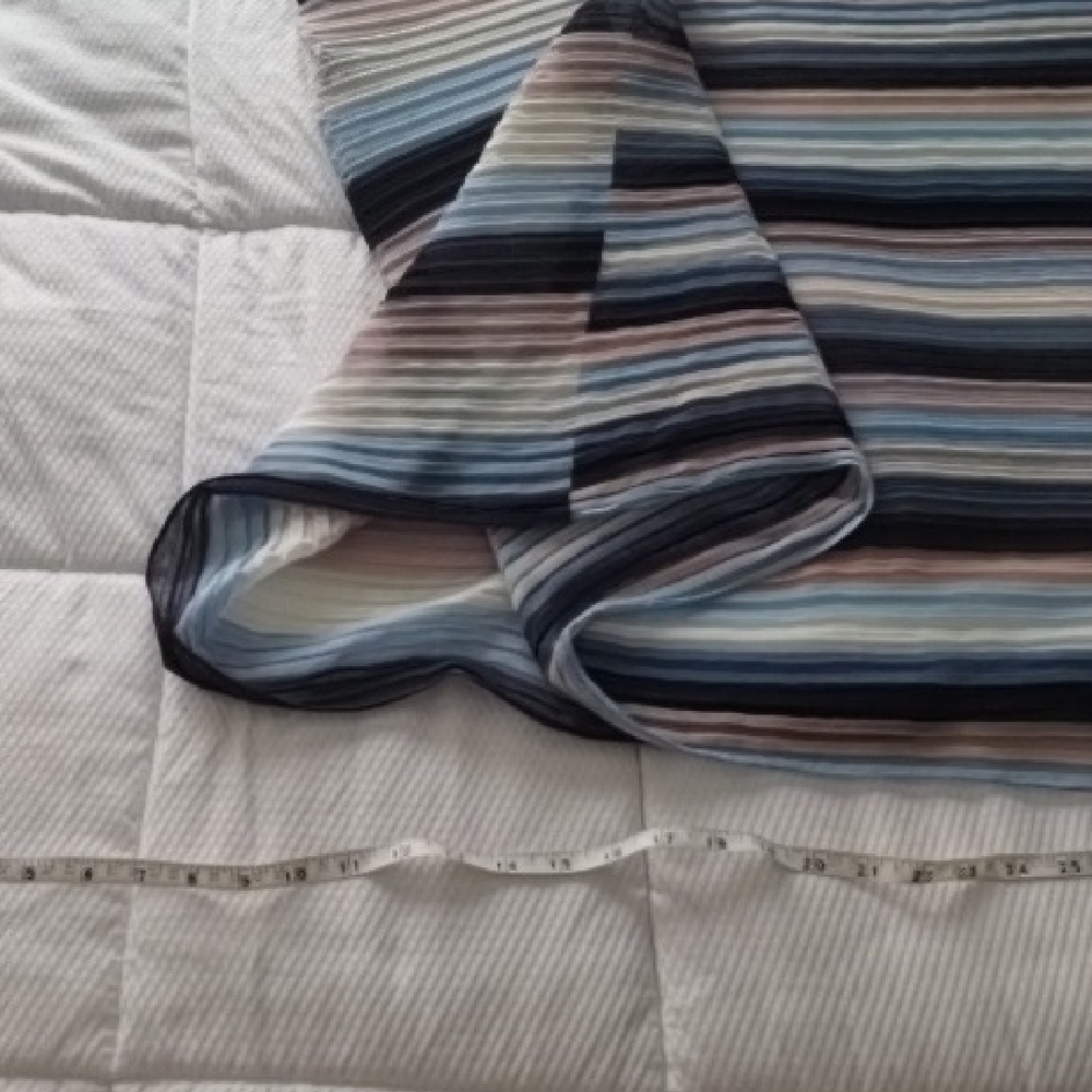 Striped Multicolor Scarf - Picture 4 of 5